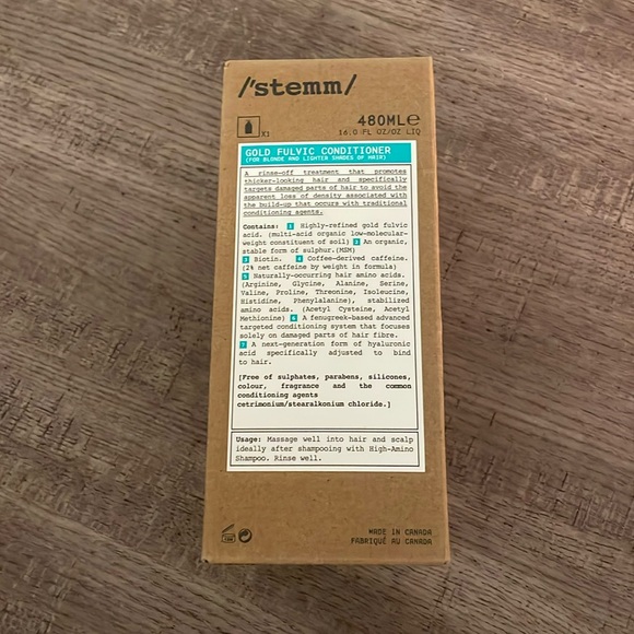 🆕 The Abnormal Beauty Company Stemm Gold Fulvic Conditioner - Picture 1 of 2